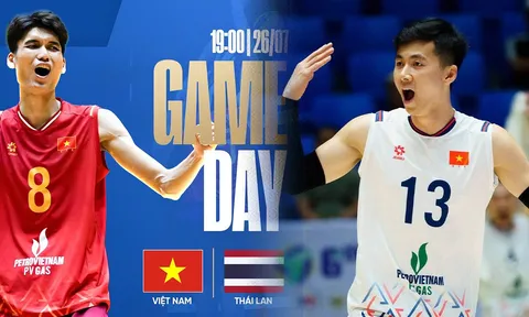 Link xem TRỰC TIẾP bóng chuyền Việt Nam đấu Thái Lan hôm nay 26/7 - Kênh phát sóng chung kết SEA V.Cup 2026