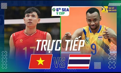 Xem TRỰC TIẾP bóng chuyền Việt Nam đấu Thái Lan ở đâu, kênh nào? Link xem chung kết SEA V.Cup 2026