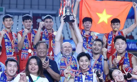 Vô địch SEA V.Cup 2026 sau trận thắng Thái Lan, ĐT bóng chuyền nam Việt Nam nhận cú hích lớn