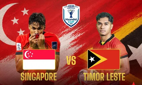 Link xem TRỰC TIẾP bóng đá Singapore đấu Timor Lester hôm nay 27/7 - VTV6 trực tiếp AFF Cup 2026