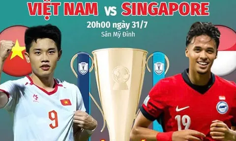 Siêu máy tính dự đoán kết quả, tỷ số ĐT Việt Nam vs ĐT Singapore, 20h ngày 31/7 - AFF Cup 2026