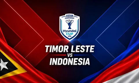 VTV trực tiếp bóng đá Timor Leste vs Indonesia  - Link xem trực tiếp AFF Cup 2026 hôm nay 31/7