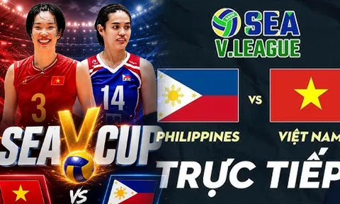 VTV6, VTV7 TRỰC TIẾP bóng chuyền Việt Nam vs Philippines hôm nay 31/7 - Link xem SEA V.Cup 2026 mới nhất
