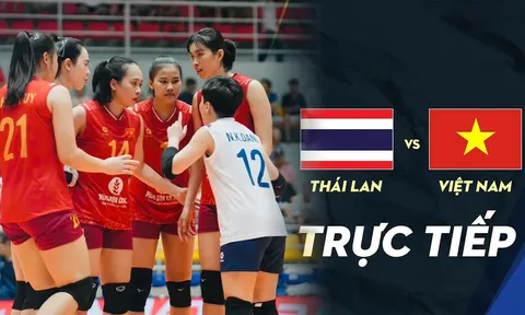 VTV6, VTVGo TRỰC TIẾP bóng chuyền Việt Nam vs Thái Lan hôm nay 2/8 - Link xem SEA V.Cup 2026 mới nhất