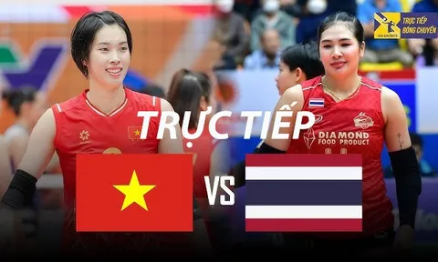 Xem trực tiếp bóng chuyền nữ Việt Nam vs Thái Lan ở đâu, kênh nào? Link xem SEA V.Cup 2026 mới nhất