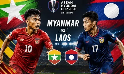 Kết quả bóng đá Myanmar vs Lào - Cập nhật link xem trực tiếp AFF Cup 2026 mới nhất.