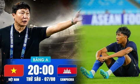 Nhận định bóng đá ĐT Việt Nam vs ĐT Campuchia, 20h ngày 7/8, AFF Cup 2026: HLV Kim Sang-sik tiết lộ kế hoạch nhân sự