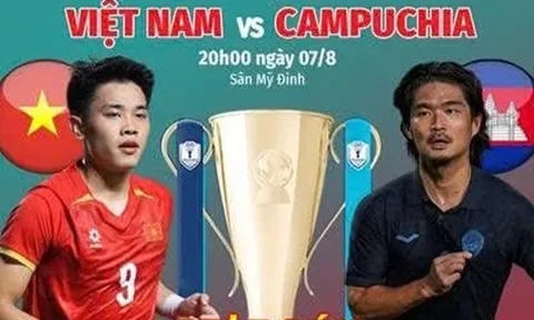Dự đoán tỷ số, nhận định bóng đá ĐT Việt Nam đấu ĐT Campuchia, 20h ngày 7/8: Bữa tiệc bàn thắng tại Mỹ Đình