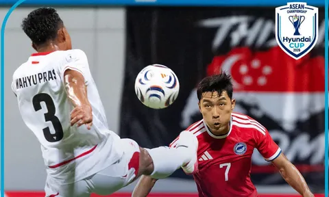 Kết quả bóng đá Singapore vs Indonesia hôm nay 7/8 - AFF Cup 2026: Xác định đội giành vé Bán kết