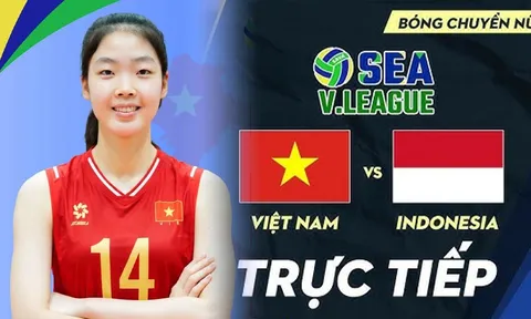 VTV6, VTVGo TRỰC TIẾP bóng chuyền Việt Nam vs Indonesia hôm nay 7/8 - Link xem SEA V.Cup 2026 mới nhất