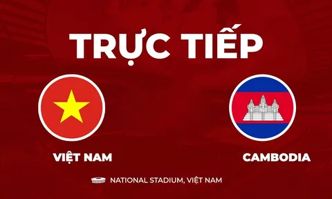 VTV6, VTVGo TRỰC TIẾP bóng đá Việt Nam vs Campuchia hôm nay 7/8 - Link xem trực tiếp AFF Cup 2026 mới nhất