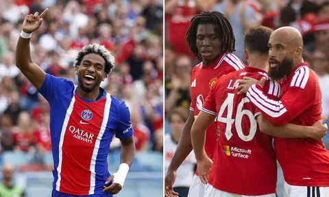 Kết quả, tỷ số MU vs PSG hôm nay 8/8 - Giao hữu hè 2026: Quỷ Đỏ khiến ĐKVĐ châu Âu toát mồ hôi