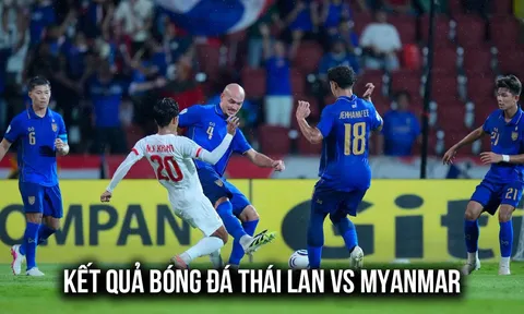 Kết quả, tỷ số Thái Lan vs Myanmar hôm nay 8/8 - AFF Cup 2026: ĐT Việt Nam nhận tin vui