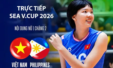 Link xem TRỰC TIẾP bóng chuyền SEA V.Cup hôm nay 8/8 - VTV phát sóng tuyển Việt Nam đấu Philippines