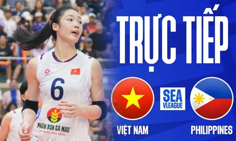 VTV6, VTVGo TRỰC TIẾP bóng chuyền Việt Nam vs Philippines hôm nay 8/8 - Link xem SEA V.Cup 2026 mới nhất