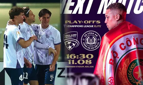 Xem trực tiếp bóng đá CAHN đấu Adelaide Utd ở đâu, kênh nào? Link xem trực tiếp Play-off C1 châu Á