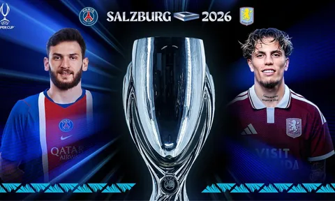 VTV trực tiếp bóng đá PSG vs Aston Villa - Link xem trực tiếp Siêu cúp châu Âu hôm nay 13/8 trên VTV
