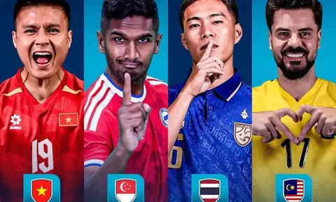 VTV trực tiếp Bán kết AFF Cup 2026 - Link xem trực tiếp Việt Nam vs Malaysia; Thái Lan vs Singapore