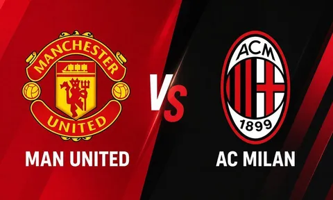 Link xem trực tiếp MU vs AC Milan 21h45 ngày 15/8 - VTV trực tiếp Manchester United giao hữu hè 2026?