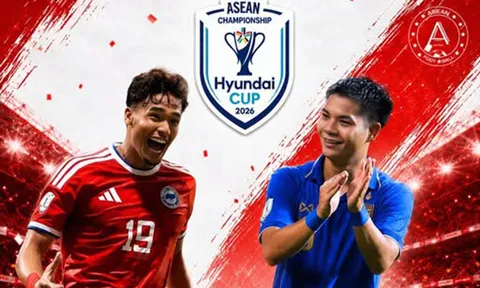 VTV trực tiếp bóng đá AFF Cup 2026 lúc 20h hôm nay 15/8 - Link xem trực tiếp Singapore vs Thái Lan