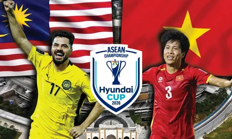 Trực tiếp bóng đá ĐT Việt Nam vs Malaysia hôm nay 16/8 - Link xem trực tiếp AFF Cup 2026 trên VTV6