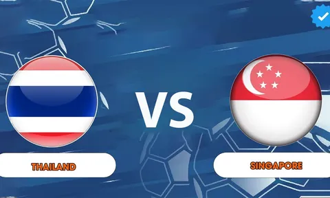 Link xem TRỰC TIẾP bóng đá Thái Lan vs Singapore hôm nay 18/8 - VTV6, VTVGo trực tiếp AFF Cup 2026