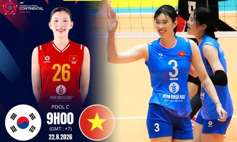 Xem trực tiếp bóng chuyền nữ châu Á 2026 ở đâu, kênh nào? Kênh trực tiếp tuyển Việt Nam đấu Hàn Quốc