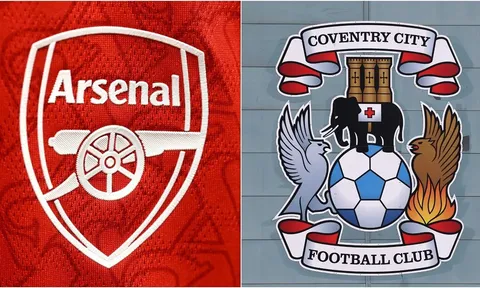 Dự đoán kết quả, tỷ số Arsenal vs Coventry - Vòng 1 Ngoại hạng Anh: Siêu máy tính nhận định bóng đá hôm nay 21/8