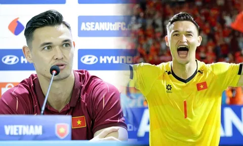 Thủ môn ĐT Việt Nam khiến Thái Lan 'khóc thét' tại AFF Cup 2026, tiết lộ bí quyết cứu thua đẳng cấp