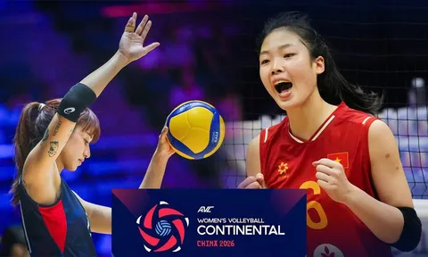 Xem TRỰC TIẾP bóng chuyền Việt Nam đấu Hong Kong ở đâu, kênh nào? Link xem bóng chuyền nữ châu Á 2026