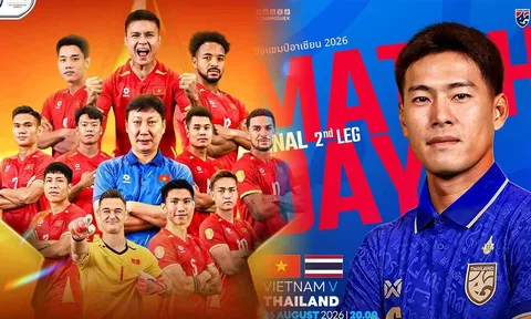 TRỰC TIẾP bóng đá Việt Nam vs Thái Lan hôm nay 26/8 - Link xem trực tiếp AFF Cup 2026 mới nhất