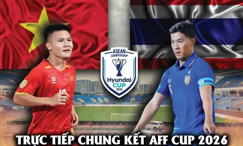 VTV3 VTVGo trực tiếp bóng đá Việt Nam vs Thái Lan 20h ngày 26/8 - Link xem trực tiếp AFF Cup 2026