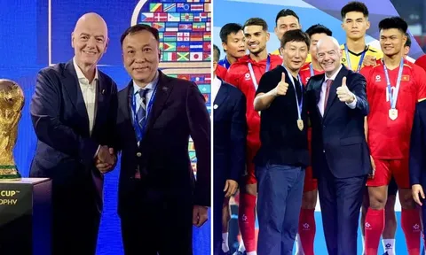 ĐT Việt Nam vô địch đầy cảm xúc, chủ tịch FIFA ấn tượng đặc biệt 1 điều ở trận chung kết AFF Cup 2026