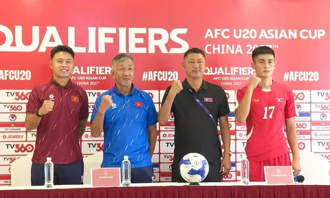 Lịch thi đấu bóng đá Việt Nam hôm nay 31/8: U20 Việt Nam đối đầu U20 Triều Tiên