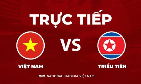 Link xem TRỰC TIẾP bóng đá U20 Việt Nam vs U20 Triều Tiên hôm nay 31/8 - TV360, VFF trực tiếp VL U20 châu Á 2027