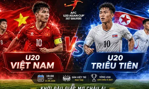 TV360 trực tiếp bóng đá U20 Việt Nam vs U20 Triều Tiên - Link xem trực tiếp Vòng loại U20 châu Á 2027