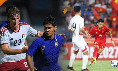 Bảng xếp hạng VL U20 châu Á 2027 mới nhất: Tuyển Việt Nam nguy cơ bị loại; Thái Lan tạo 'địa chấn'