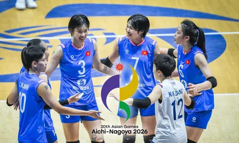 Lịch thi đấu bóng chuyền nữ ASIAD 2026 mới nhất: Tuyển nữ Việt Nam đại chiến HongKong (TQ) khi nào?