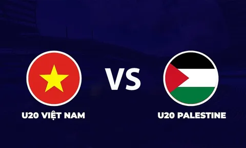 Kết quả bóng đá U20 Việt Nam vs U20 Palestine hôm nay 3/9 - VL U20 châu Á 2027: Tuyển Việt Nam thua đau