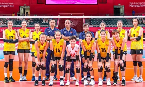 Lịch thi đấu bóng chuyền hôm nay 7/9 - Lịch phát sóng tuyển bóng chuyền nữ Việt Nam tại ASIAD 2026