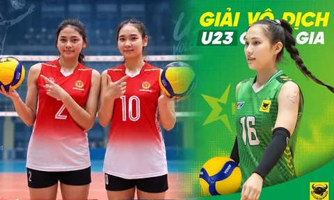 Lịch thi đấu bóng chuyền nữ U23 Quốc gia hôm nay 7/9: VTV Bình Điền Long An thị uy sức mạnh?
