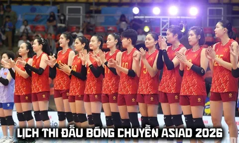 Lịch thi đấu bóng chuyền nữ ASIAD 2026 mới nhất: Tuyển nữ Việt Nam đấu với Qatar khi nào?