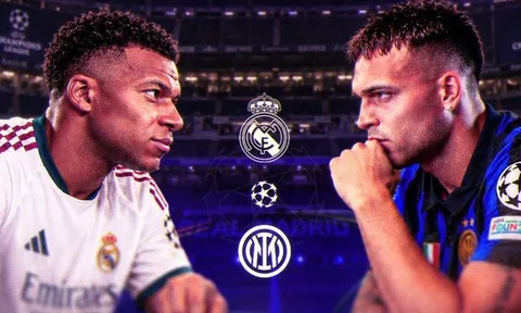 Xem trực tiếp bóng đá Real Madrid vs Inter Milan ở đâu, kênh nào? Link trực tiếp Champions League hôm nay