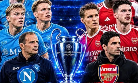 Dự đoán kết quả, tỷ số Napoli vs Arsenal - UEFA Champions League 2026/27: Siêu máy tính nhận định bóng đá hôm nay 9/9