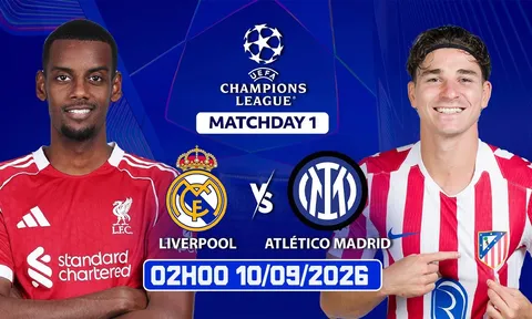 Dự đoán tỷ số Liverpool vs Atletico Madrid 2h ngày 10/9 - Nhận định bóng đá Cúp C1 châu Âu hôm nay