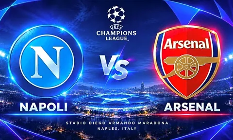 Link xem trực tiếp bóng đá Napoli vs Arsenal hôm nay 10/9 - TV360 trực tiếp Cup C1 châu Âu mới nhất