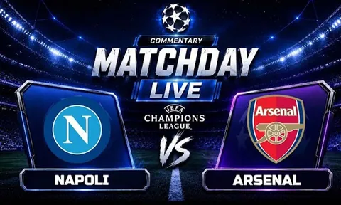 Xem trưc tiếp bóng đá Napoli vs Arsenal ở đâu, kênh nào? Link xem Cup C1 châu Âu trên TV360 mới nhất