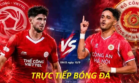 VTV6 trực tiếp bóng đá Thể Công Viettel vs CAHN - Link xem trực tiếp V.League trên VTV