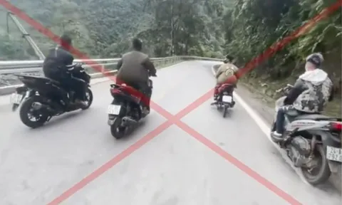 Clip 37 giây trên VNeTraffic lộ nhóm thanh thiếu niên đi xe máy vi phạm, bị xử phạt gần 23 triệu đồng