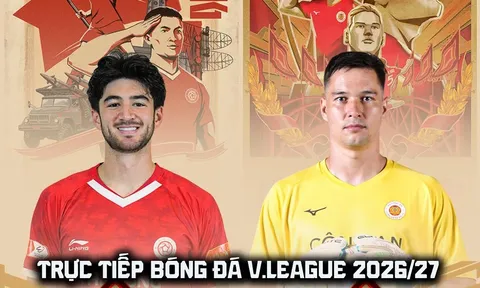 Link xem trực tiếp bóng đá Thể Công vs CAHN 19h15 ngày 10/9 - VTV6 trực tiếp V.League hôm nay